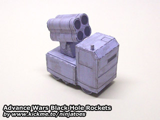 Advance Wars Black Hole Rockets – Ninjatoes' papercraft webpage